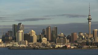 Auckland Skyline Voyage dans le temps