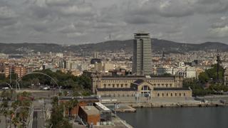 Barcelona Port Vell Time Travel