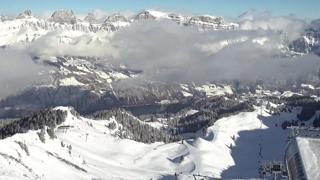 Flumserberg Ski Slopes Time Travel