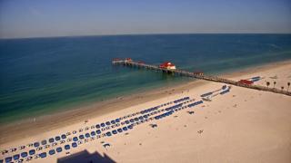 Clearwater Florida Strand Zeitreise