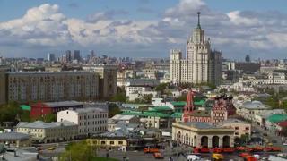 Moscow City Center Time Travel